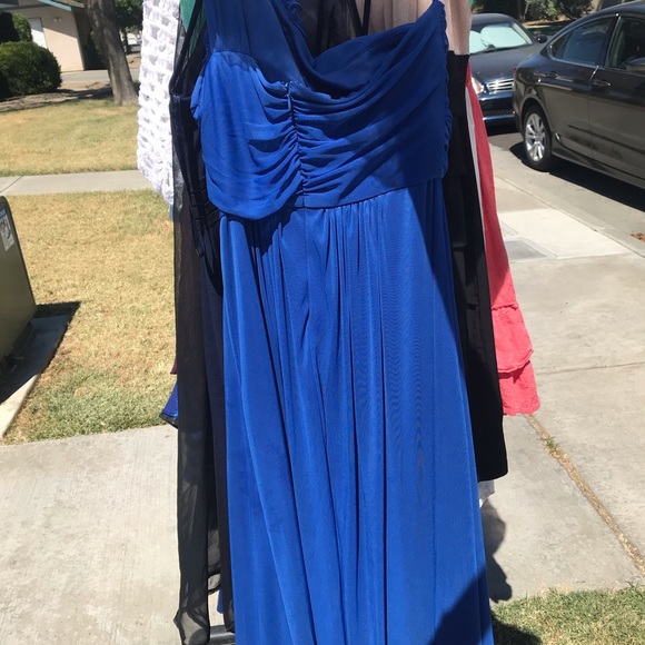 Long blue dress Size:medium, never used - Picture 4 of 5